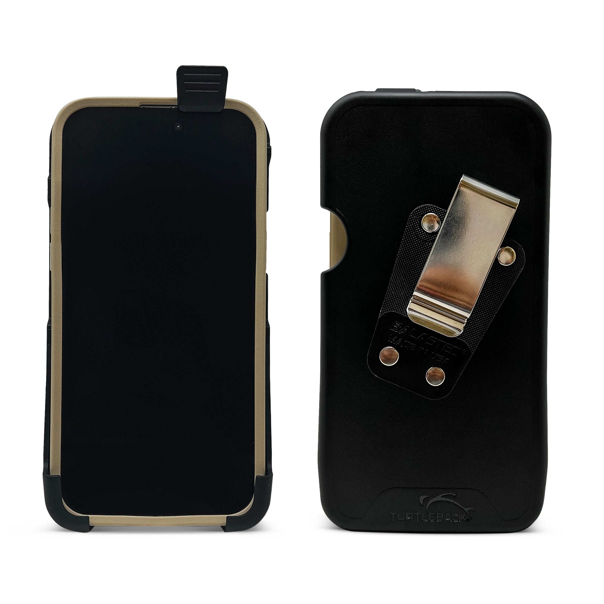 Unbreakable Balastec Holster for Apple iPhone 14 Pro Max Made for OB Symmetry - Removable Swivel Belt Clip by Turtleback | Made in USA, Black Unbreakable Balastec Holster for Apple iPhone 14 Pro Max Made for OB Symmetry - Removable Swivel Belt Clip by Turtleback | Made in USA, Black