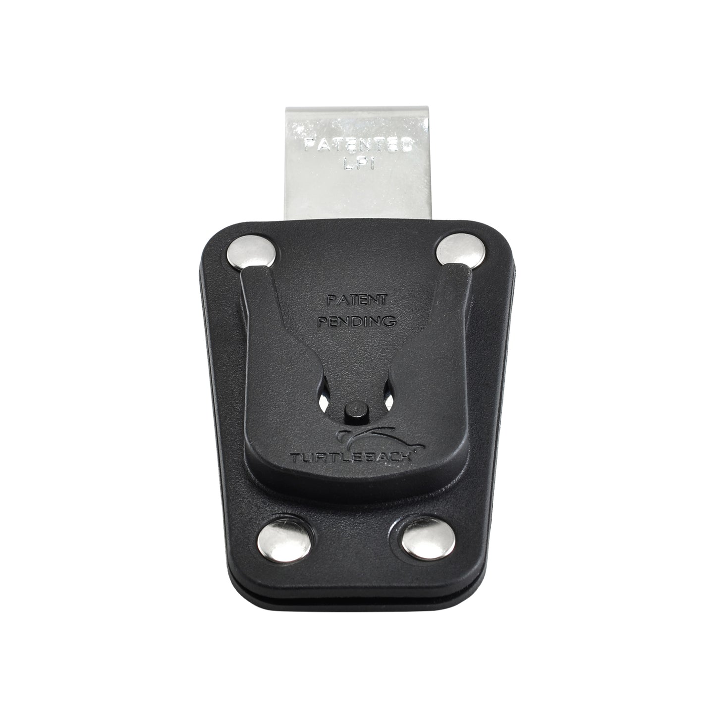 Balastec Plastic 2.25" Clip Rotating Ratcheting Removable Belt Clip