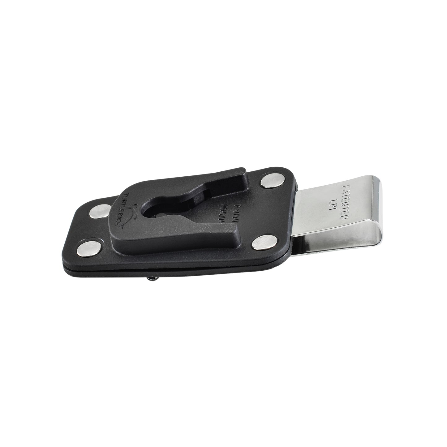 Balastec Plastic 2.25" Clip Rotating Ratcheting Removable Belt Clip