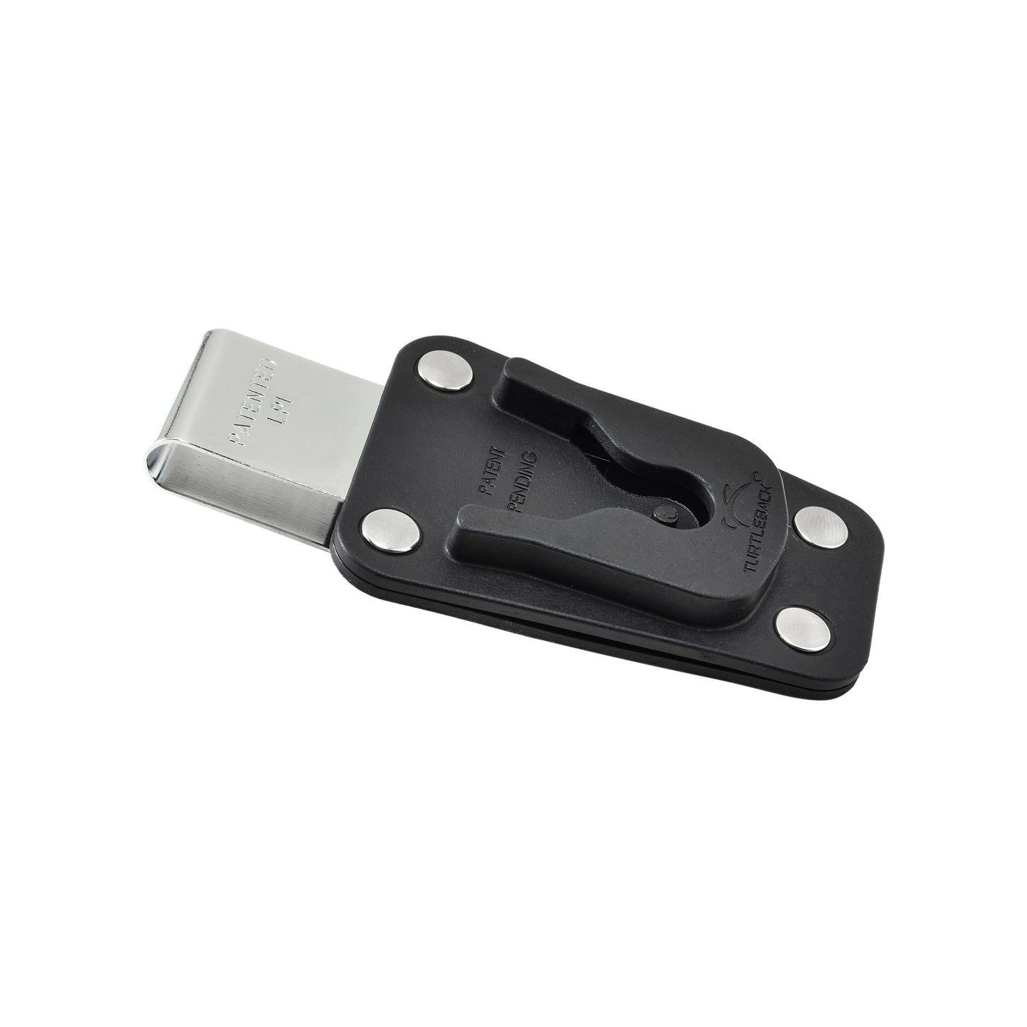 Balastec Plastic 2.25" J Clip Rotating Ratcheting Removable Belt Clip