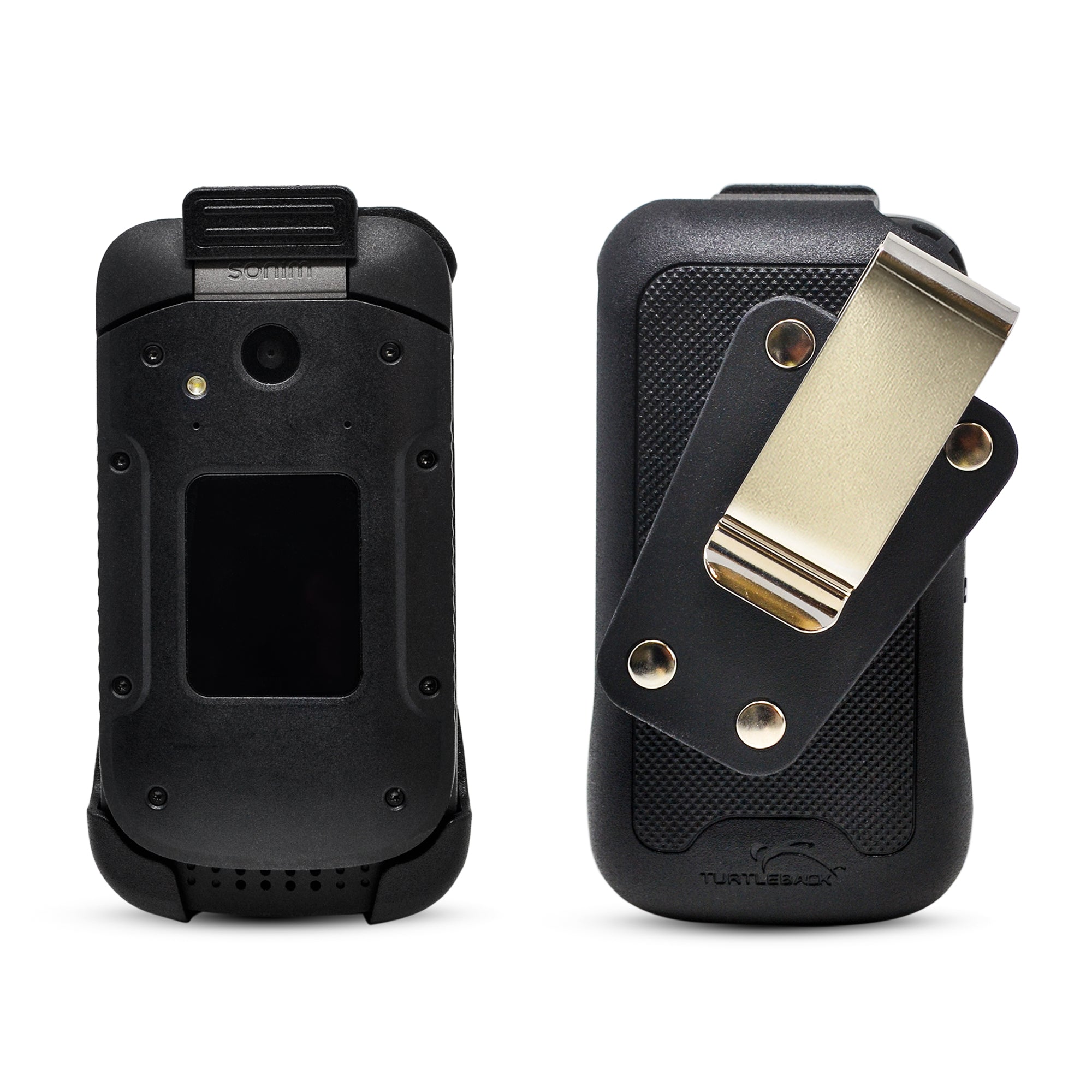 Unbreakable Balastec Holster for Sonim XP3 - Removable Swivel Belt Clip by Turtleback | Designed in USA Unbreakable Balastec Holster for Sonim XP3 - Removable Swivel Belt Clip by Turtleback | Designed in USA