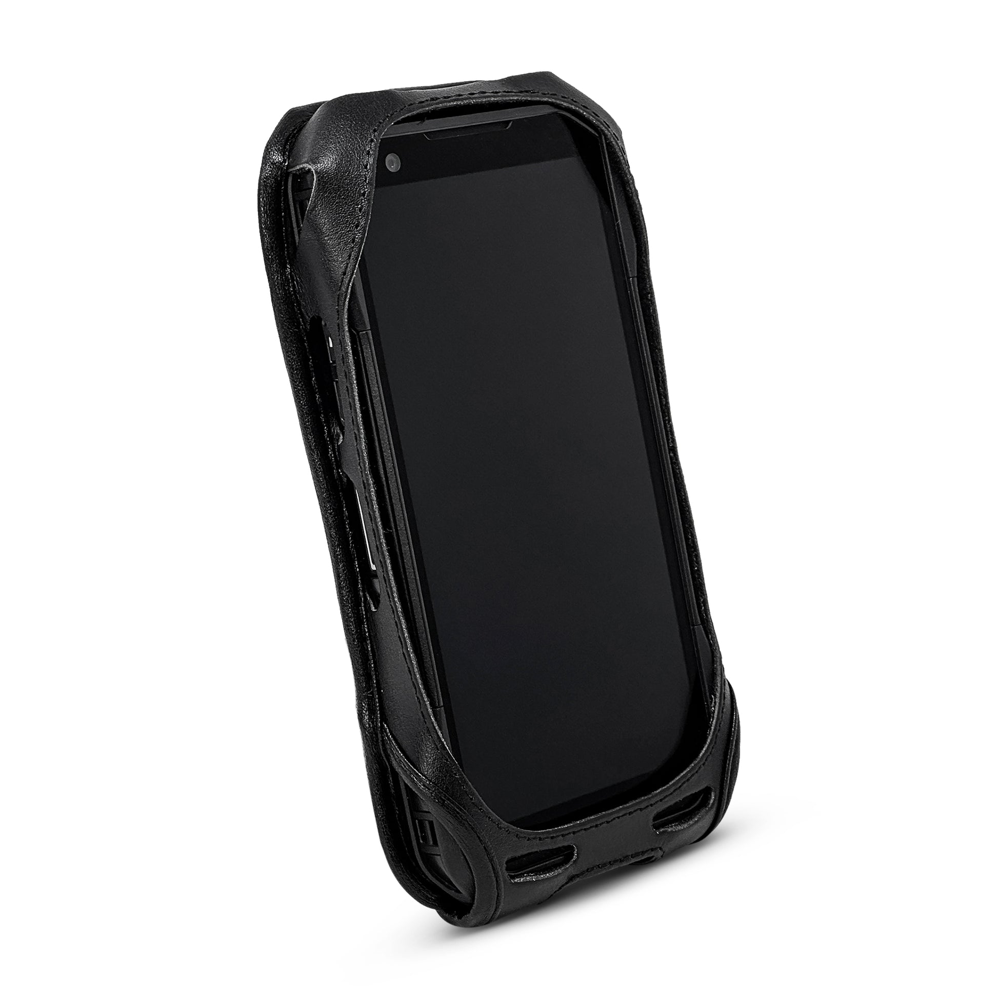 Leather Fitted Case for Kyocera DuraForce PRO 3 (E7200) Features Removable Swivel Unbreakable Belt Clip Made in USA Leather Fitted Case for Kyocera DuraForce PRO 3 (E7200) Features Removable Swivel Unbreakable Belt Clip Made in USA