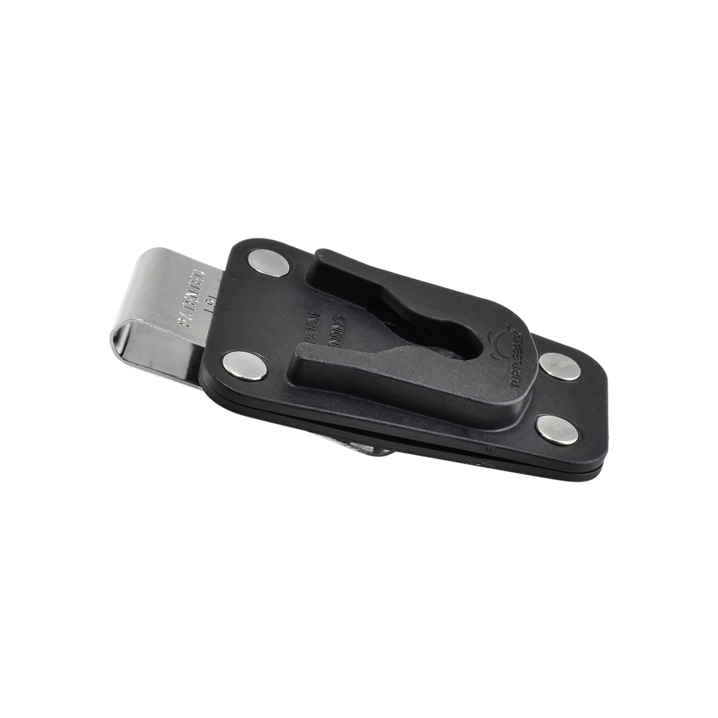Balastec Plastic 1.75" J Clip Rotating Ratcheting Removable Belt Clip